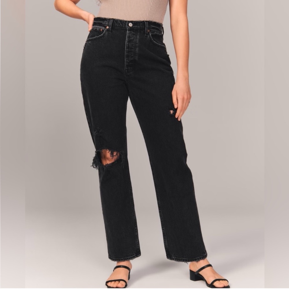 Abercrombie & Fitch Jeans - The Dad High Rise - Size 26/2Long
